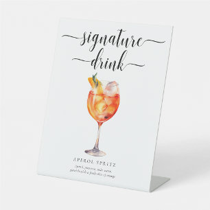 Leyton Moderne Minimale Unterschrift Trinkschild Sockelschild