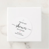 Leyton von meiner Dusche zu deiner Seife Geschenkanhänger (Beispiel)