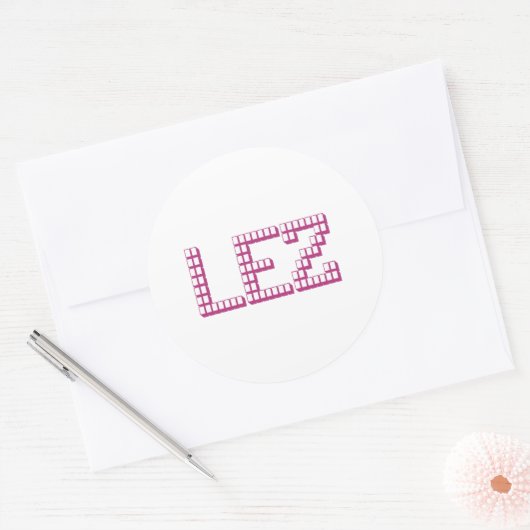 LEZ RUNDER AUFKLEBER (Umschlag)