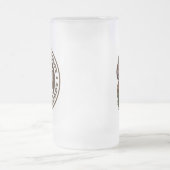 Lezbi Nerdy Frosty Mug Mattglas Bierglas (Mittel)