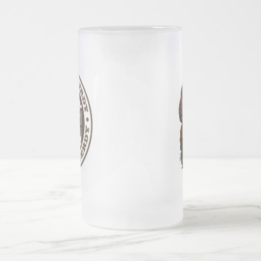 Lezbi Nerdy Frosty Mug Mattglas Bierglas (Mittel)