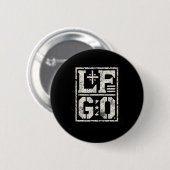 Lf Go Funny Motivierend Button (Vorne & Hinten)