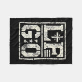 Lf Go Funny Motivierend Fleecedecke (Vorderseite (Horizontal))