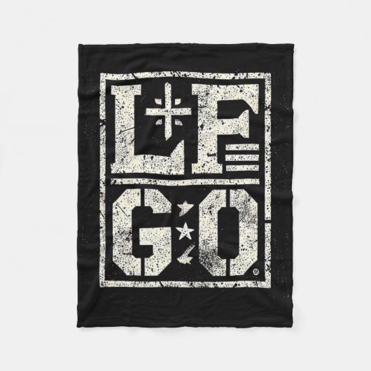 Lf Go Funny Motivierend Fleecedecke (Vorderseite)