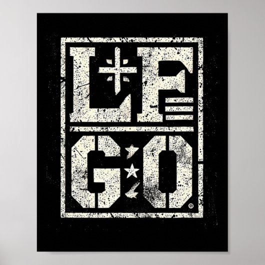 Lf Go Funny Motivierend Poster (Vorne)