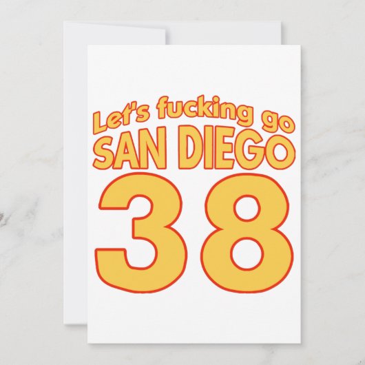 LFG San Diego Einladung (Vorderseite)