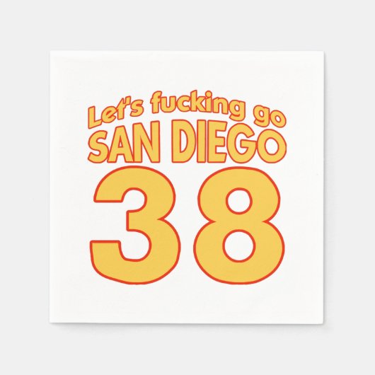 LFG San Diego Serviette (Vorderseite)