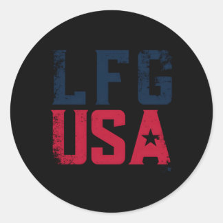 Lfg Usa Uswnt Players Association Soccer Runder Aufkleber