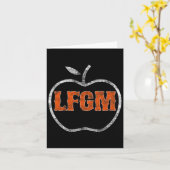 Lfgm T - Baseball Karte (Gelbe Blume)