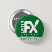LFX gehender grüner Knopf Button (Vorne & Hinten)