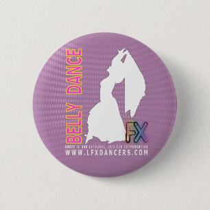 LFX Tänzer-Bauchtanz-Stammes- Kabarett-Fusion Button