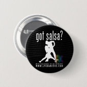 LFX Tänzer-Knopf got Schwarzes des Salsa-FX Button (Vorne & Hinten)