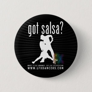 LFX Tänzer-Knopf got Schwarzes des Salsa-FX Button