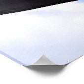 LG Abschluss Personalisiert Blue Sky Indoor Banner Poster (Ecke)