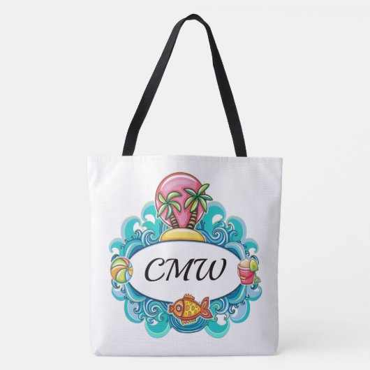 LG. Beach Bag Tasche - Siehe Zurück (Vorderseite)