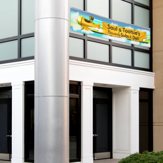 LG Deli, Business, Sie nennen es Outdoorbanner Banner (Äußeres Gebäude)