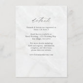 LG-Detailverpackungskarte aus Marmor Begleitkarte (Vorderseite)