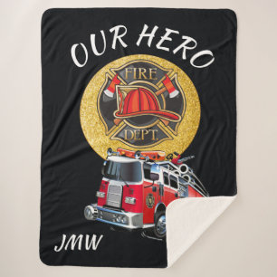 LG Feuerwehr in der Liebe Sherpa Blanket Sherpadecke