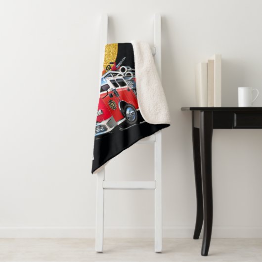 LG Feuerwehr in der Liebe Sherpa Blanket Sherpadecke (Beispiel)