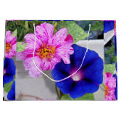 LG Geschenktasche Portulaca & Morning Glory Große Geschenktüte (Vorderseite)