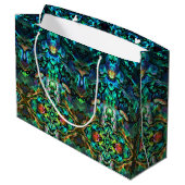 LG Gift Bag Abalone Große Geschenktüte (Rückseite Schrägansicht)