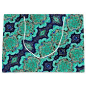 LG Gift Bag Azurite/Malachite Geode Große Geschenktüte (Vorderseite)