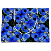 LG Gift Bag Blue Iris Große Geschenktüte (Vorderseite)
