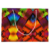 LG Gift Bag Butterfly Scales Große Geschenktüte (Rückseite)