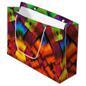 LG Gift Bag Butterfly Scales Große Geschenktüte (Vorderseite Schrägansicht)