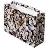 LG Gift Bag Muscheln Große Geschenktüte (Rückseite Schrägansicht)