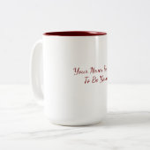 LG-Kaffeetasse Zweifarbige Tasse (Vorderseite Links)