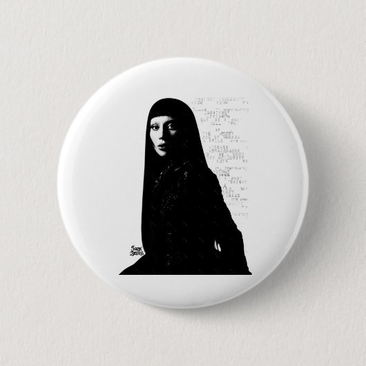 LG May Album Hem Design Tracklist Aufkleber Button (Vorderseite)