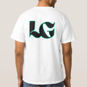 LG Monogramm | T-Shirt | Ledgerly ® (Rückseite)