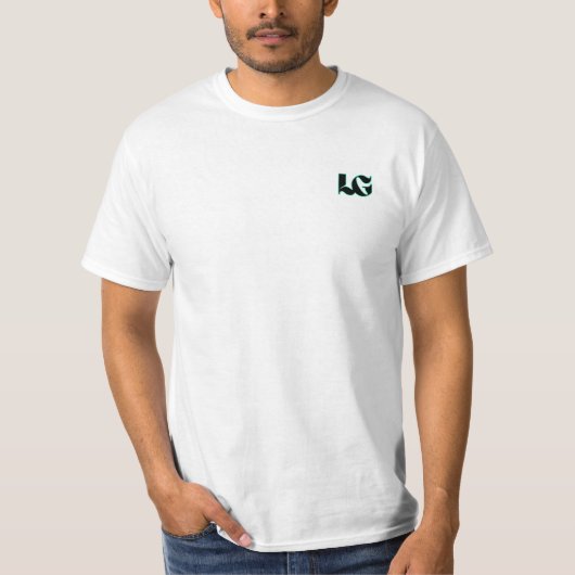 LG Monogramm | T-Shirt | Ledgerly ® (Vorderseite)