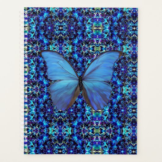 Lg Planner Blue Butterfly Planer (Vorderseite)