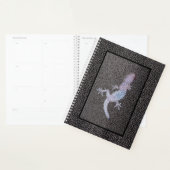 LG Planner Gecko auf Glas Planer (Anzeige)