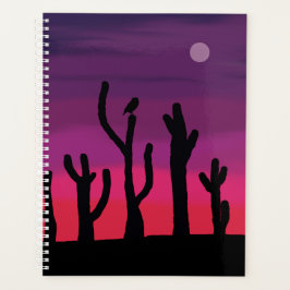 Lg Planner Saguaro Sunset Planer