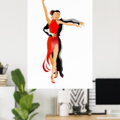 LG. Rumba Dancers Serie Poster (Heimbüro)