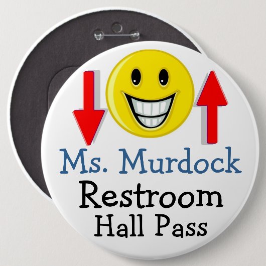 LG. SchulHall Pass / Button by SRF (Vorne & Hinten)