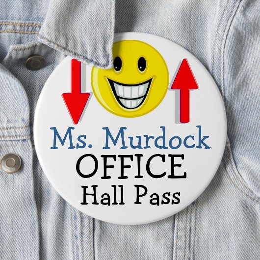 LG. SchulHall Pass / Button by SRF (Beispiel)