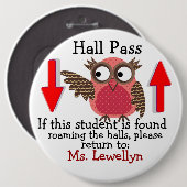 LG. SchulHall Pass / Button by SRF (Vorne & Hinten)