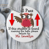 LG. SchulHall Pass / Button by SRF (Beispiel)