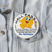 LG. Schulsaal - HALL PASS Button (Beispiel)