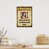 Lg Wanted Poster Old-Time Foto-Poster (Küche)