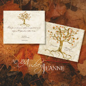 LG Wirbelbaum-Wurzeln Antiquitätenansprechen auf T RSVP Karte