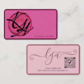 LGA New Social Card Visitenkarte (Vorne/Hinten)