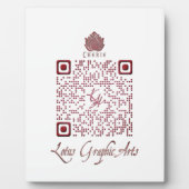 LGA QRcodde für Desktop Fotoplatte (Vorderseite)