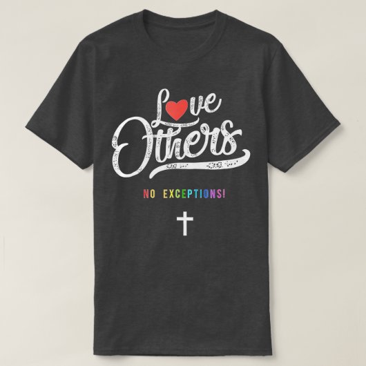 LGB Episcopalian Gift for Gay Liebe and Pride T-Shirt (Design vorne)