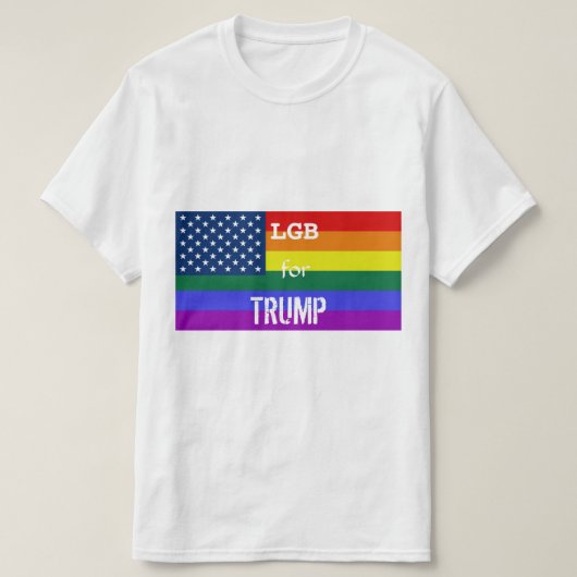 LGB FÜR TRUMP T-Shirt (Design vorne)
