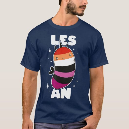 LGB Wlw Pride Flag Les ist ein schwul-lesbisches A T-Shirt (Vorderseite)
